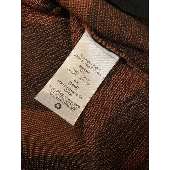 Terra & Sky Mock Neck Jacquard Dress - Picture 7 of 7